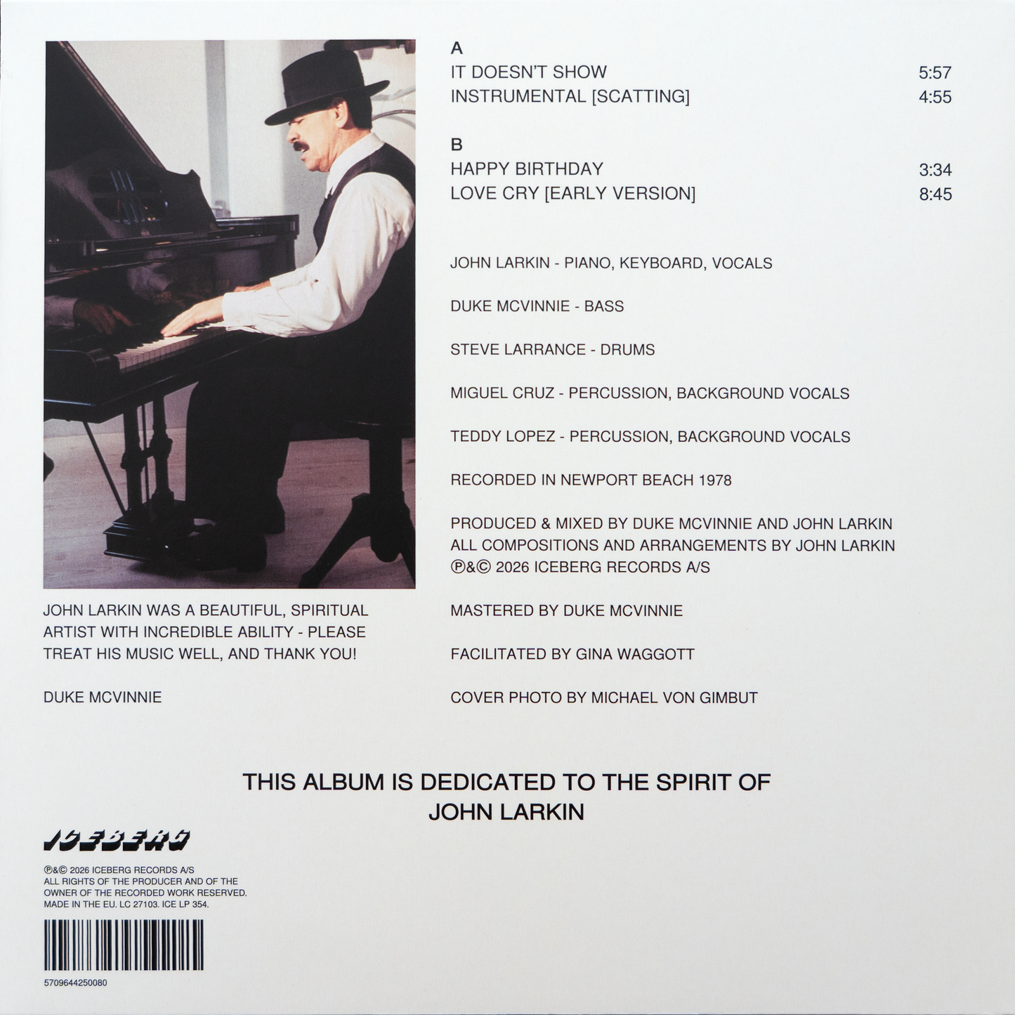 John Larkin - Jazz Vinyl