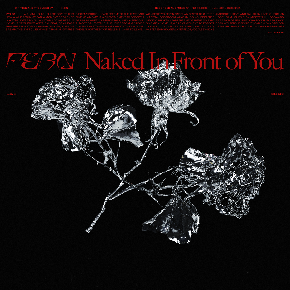 FERN's second single ‘Naked In Front Of You’, will be released on August 5.